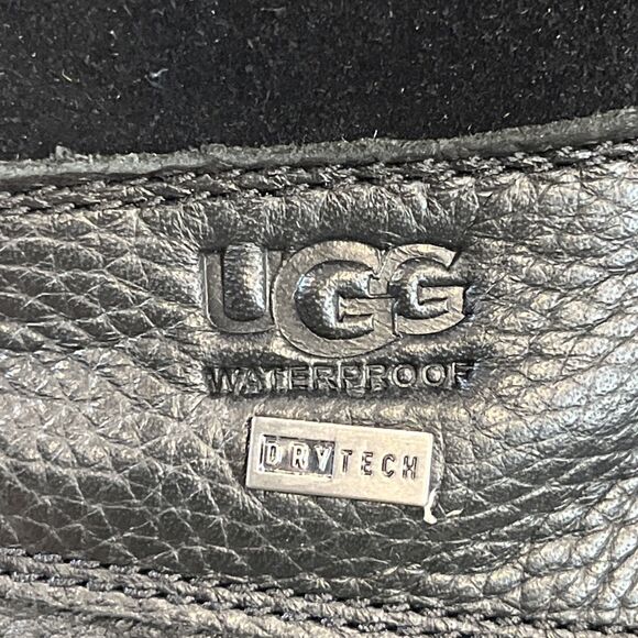 UGG NEW Adirondack III Black Waterproof Winter Boots Womens US 5 EU 36 Lace Up - Picture 14 of 16